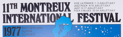 Milton GLASER : Montreux jazz - Affiche signée