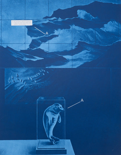 Jacques MONORY : Impuissance - Sérigraphie originale signée