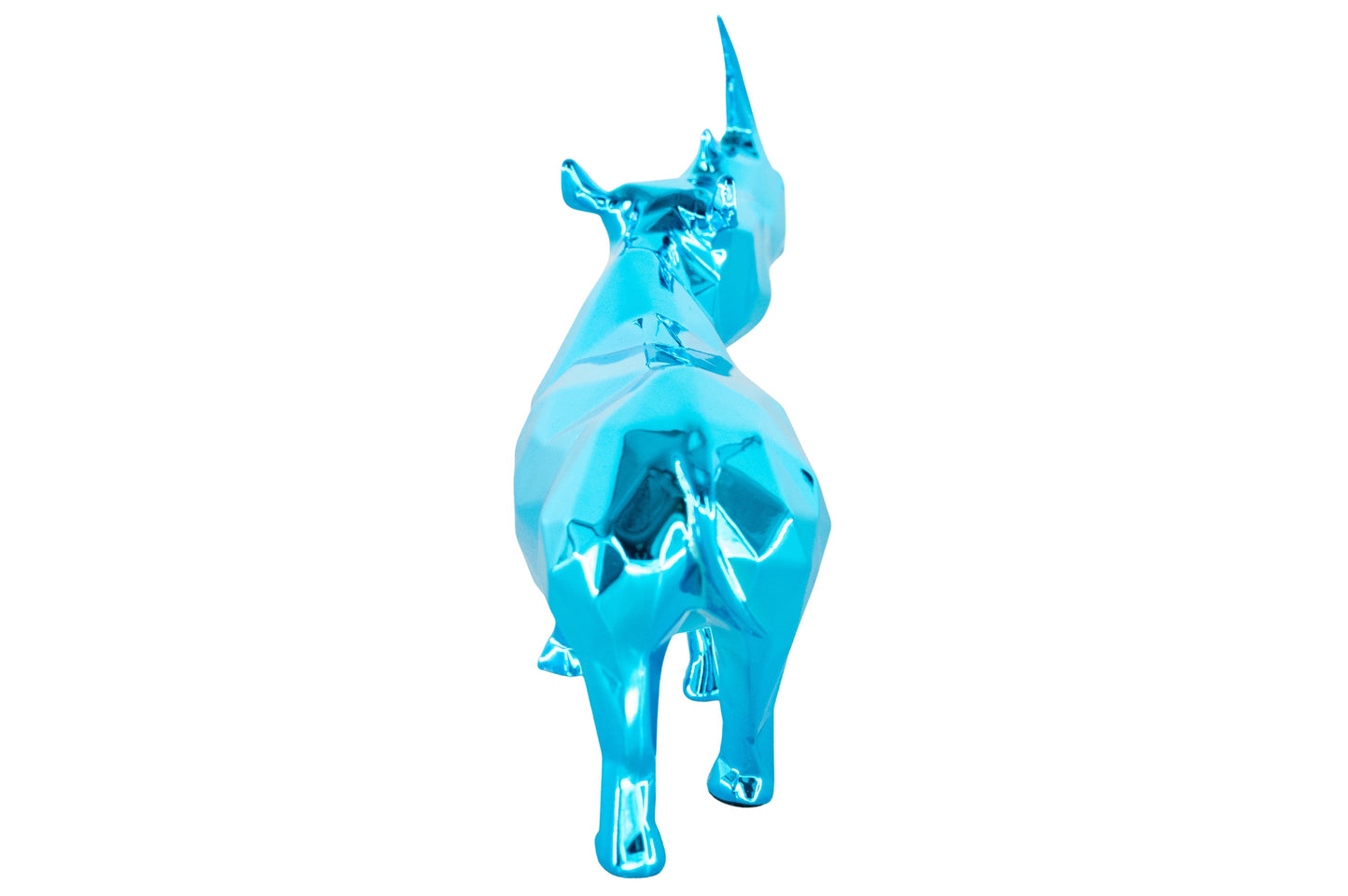 Richard ORLINSKI : Rhino Spirit (Azur Edition) - Sculpture originale