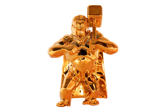 Richard ORLINSKI : Hammer Kong (Orange Spirit)- Sculpture originale