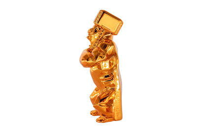 Richard ORLINSKI : Hammer Kong (Orange Spirit)- Sculpture originale