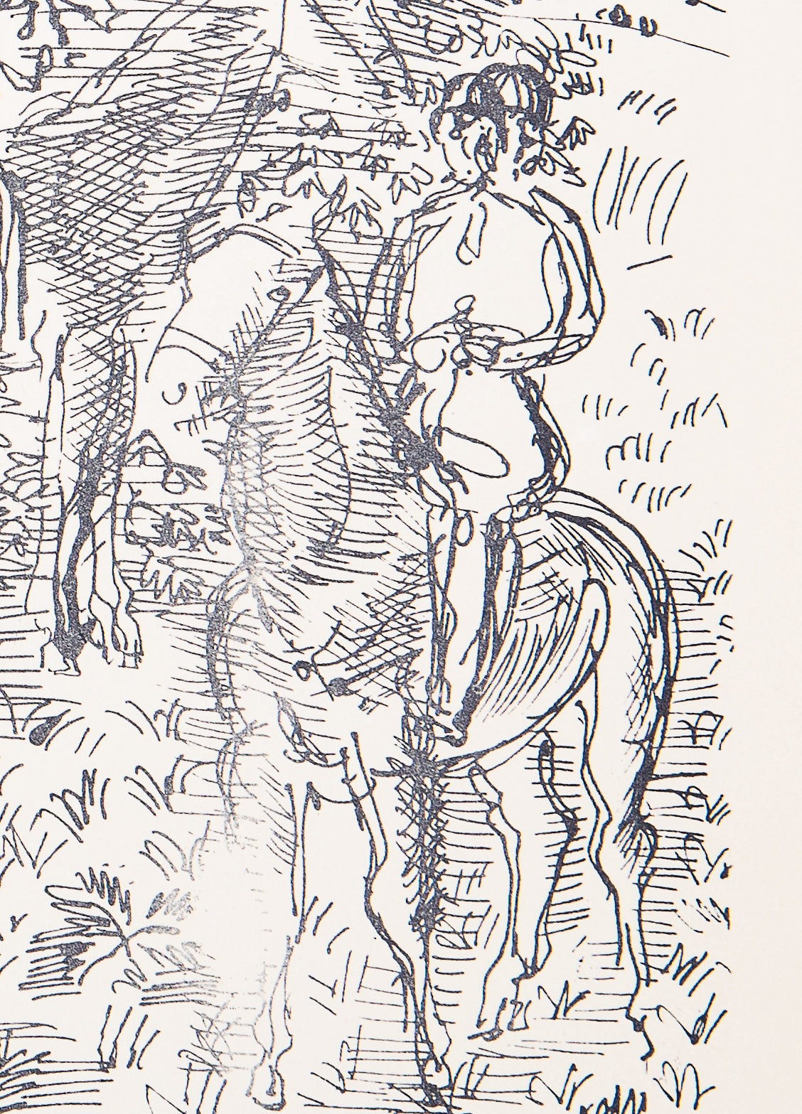 Raoul DUFY : La Chasse à Courre - Lithographie signée