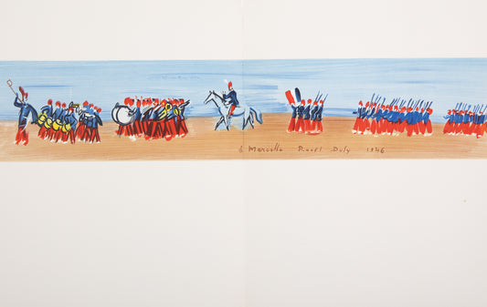 Raoul DUFY : Le défilé du 14 juillet - Lithographie signée