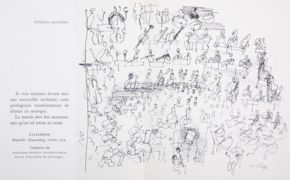 Raoul DUFY : L'Orchestre - Lithographie signée
