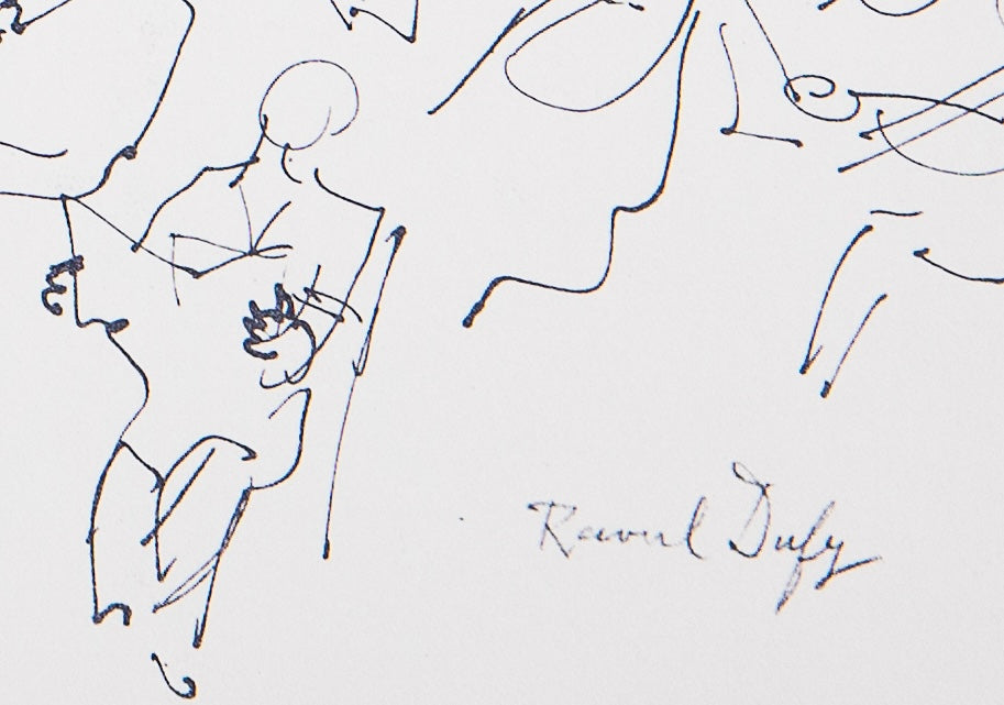 Raoul DUFY : L'Orchestre - Lithographie signée