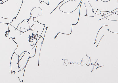 Raoul DUFY : L'Orchestre - Lithographie signée