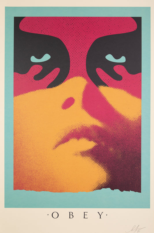 Shepard FAIREY (OBEY) : Shadowplay - Lithographie originale signée