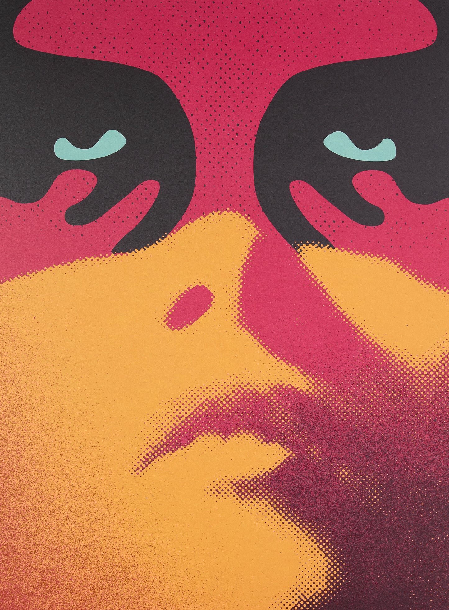 Shepard FAIREY (OBEY) : Shadowplay - Lithographie originale signée