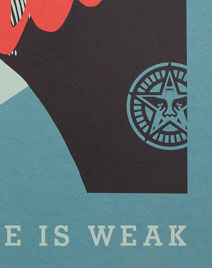 Shepard FAIREY (OBEY) : Radical peace - Lithographie originale signée