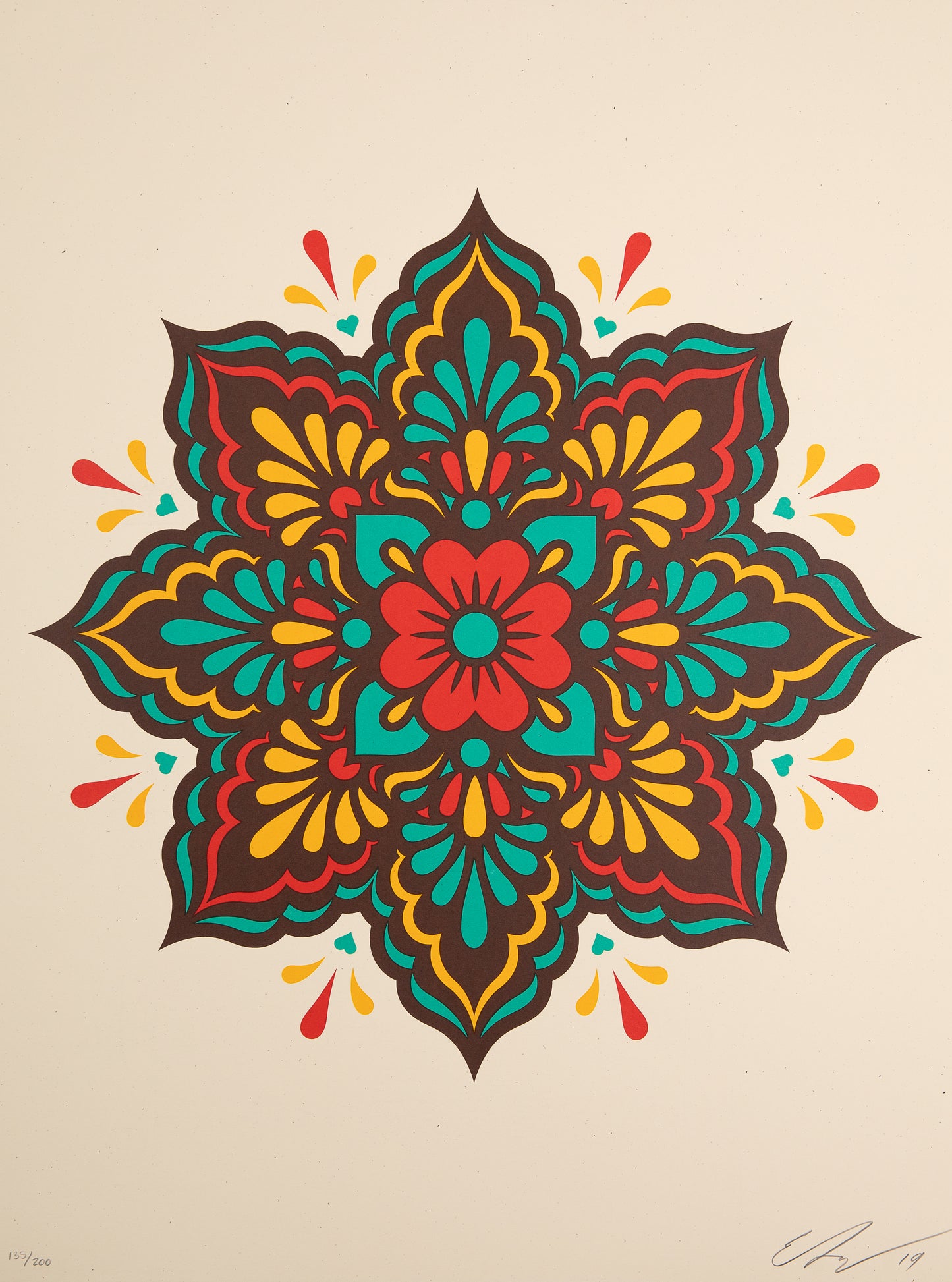 Ernesto YERENA : Bloom - Lithographie originale signée