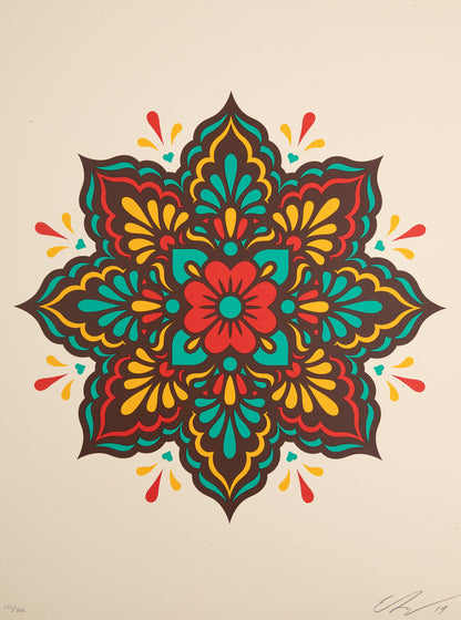 Ernesto YERENA : Bloom - Lithographie originale signée