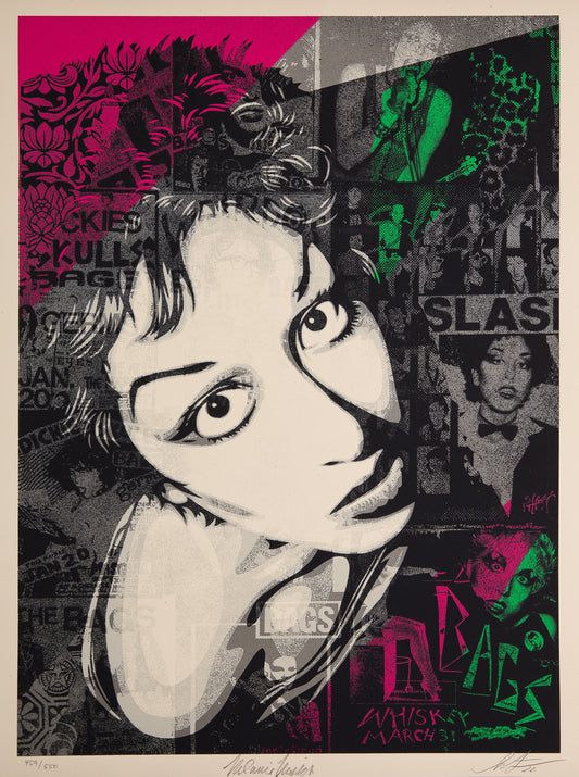 Shepard FAIREY (OBEY) : Alice Bag - Lithographie originale signée