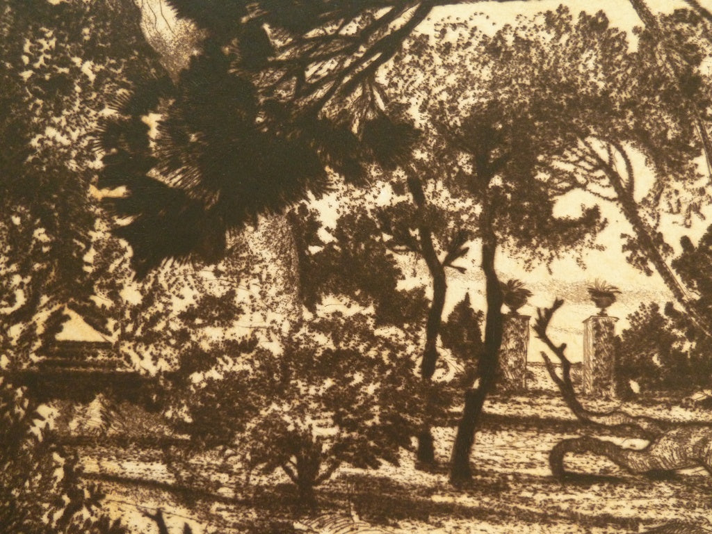 Gerard DIAZ : Le vent - Gravure originale signée