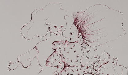 Léonor FINI : La danse des jeunes filles - Gravure originale signée