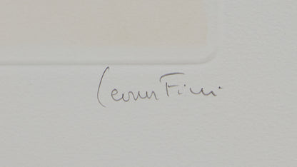 Léonor FINI : A califourchon - Gravure originale signée