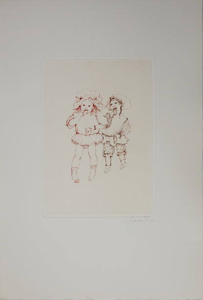 Léonor FINI : Les gourmandes - Gravure originale signée