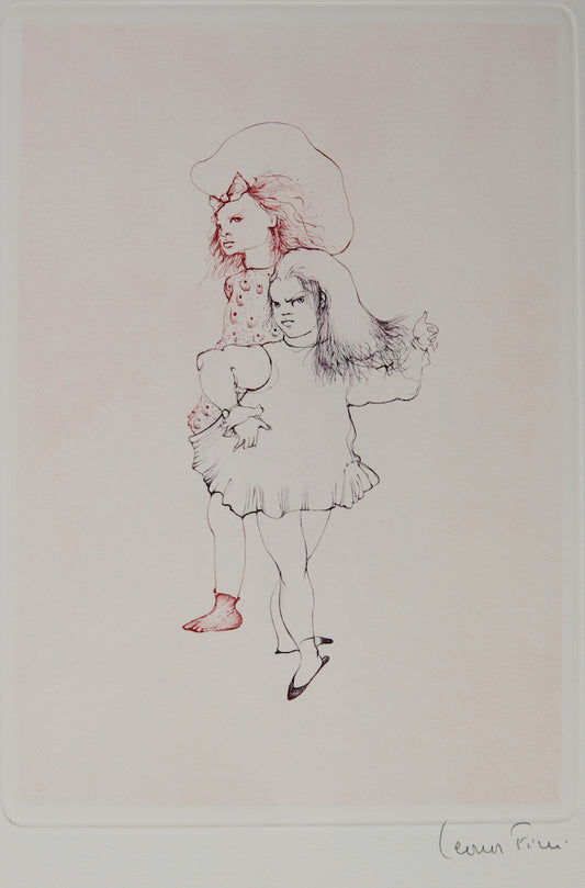 Léonor FINI : Le caprice - Gravure originale signée