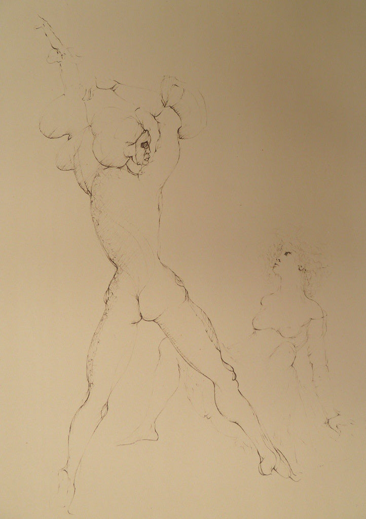 Léonor FINI : La vengeance - Gravure originale signée