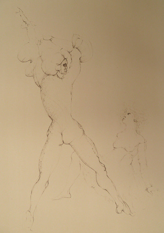 Léonor FINI : La vengeance - Gravure originale signée