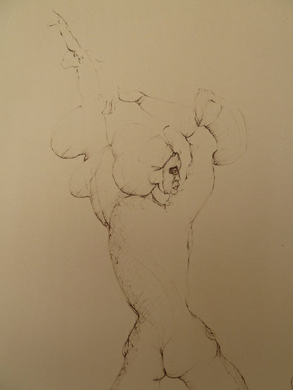 Léonor FINI : La vengeance - Gravure originale signée