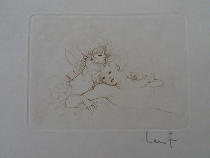 Léonor FINI : Jeunes femmes - Gravure originale signée