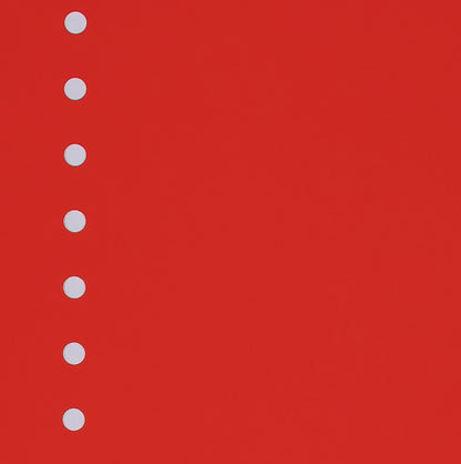 Lucio FONTANA : Concetto Spaziale Rosso - Affiche originale en sérigraphie
