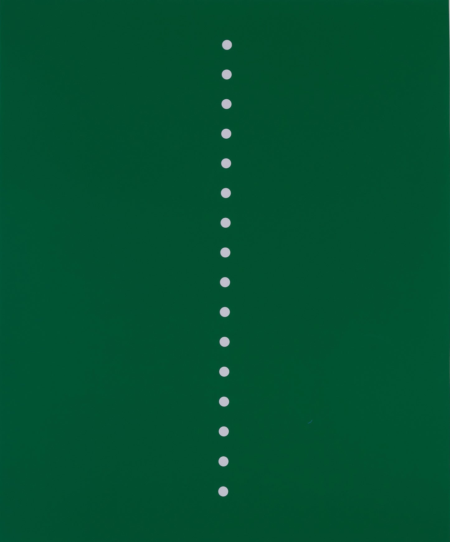 Lucio FONTANA : Concetto Spaziale Verde - Sérigraphie