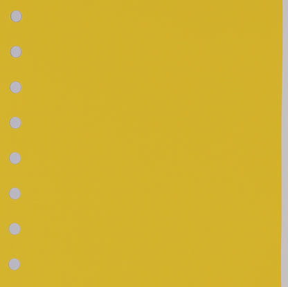 Lucio FONTANA : Concetto Spaziale Giallo - Affiche originale en sérigraphie