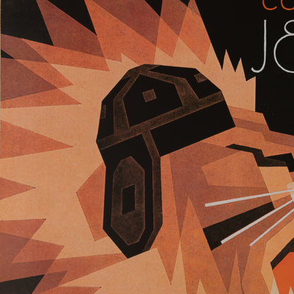 Ad REINHARDT : Columbia Jester - Affiche originale signée