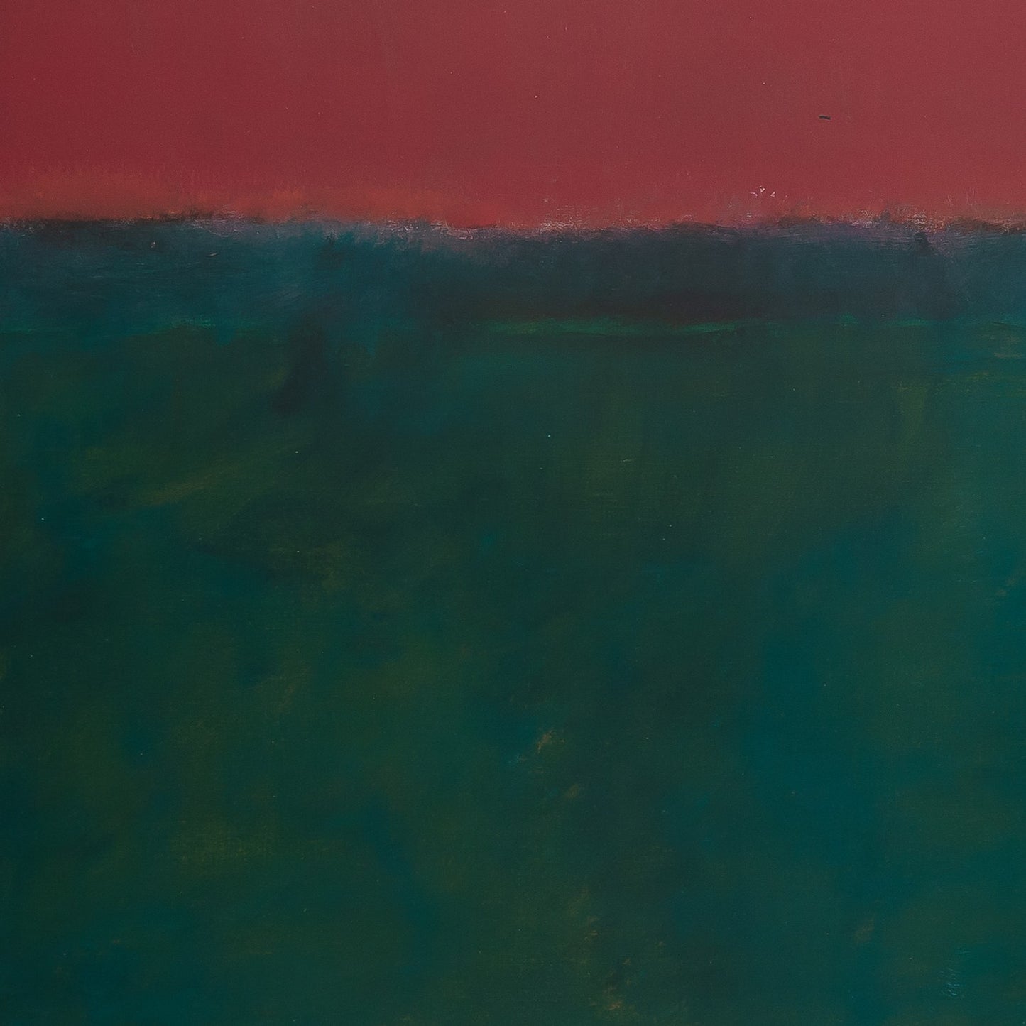 Mark ROTHKO  : Red over green - Affiche originale en couleurs