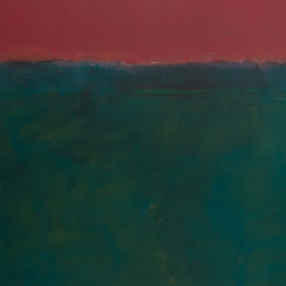 Mark ROTHKO  : Red over green - Affiche originale en couleurs