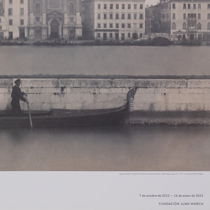 Ippolito LAFRANCHINI : Gondoles à Venise - Affiche originale