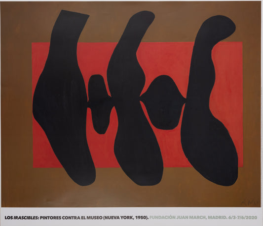 Robert MOTHERWELL : La Danse - Affiche originale signée