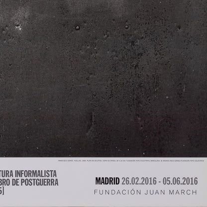 Francisco GOMEZ : Empreintes - Affiche originale