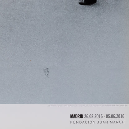Otto STEINERT : Le promeneur - Affiche originale