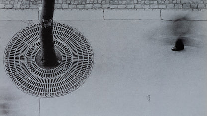 Otto STEINERT : Le promeneur - Affiche originale