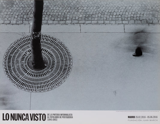 Otto STEINERT : Le promeneur - Affiche originale