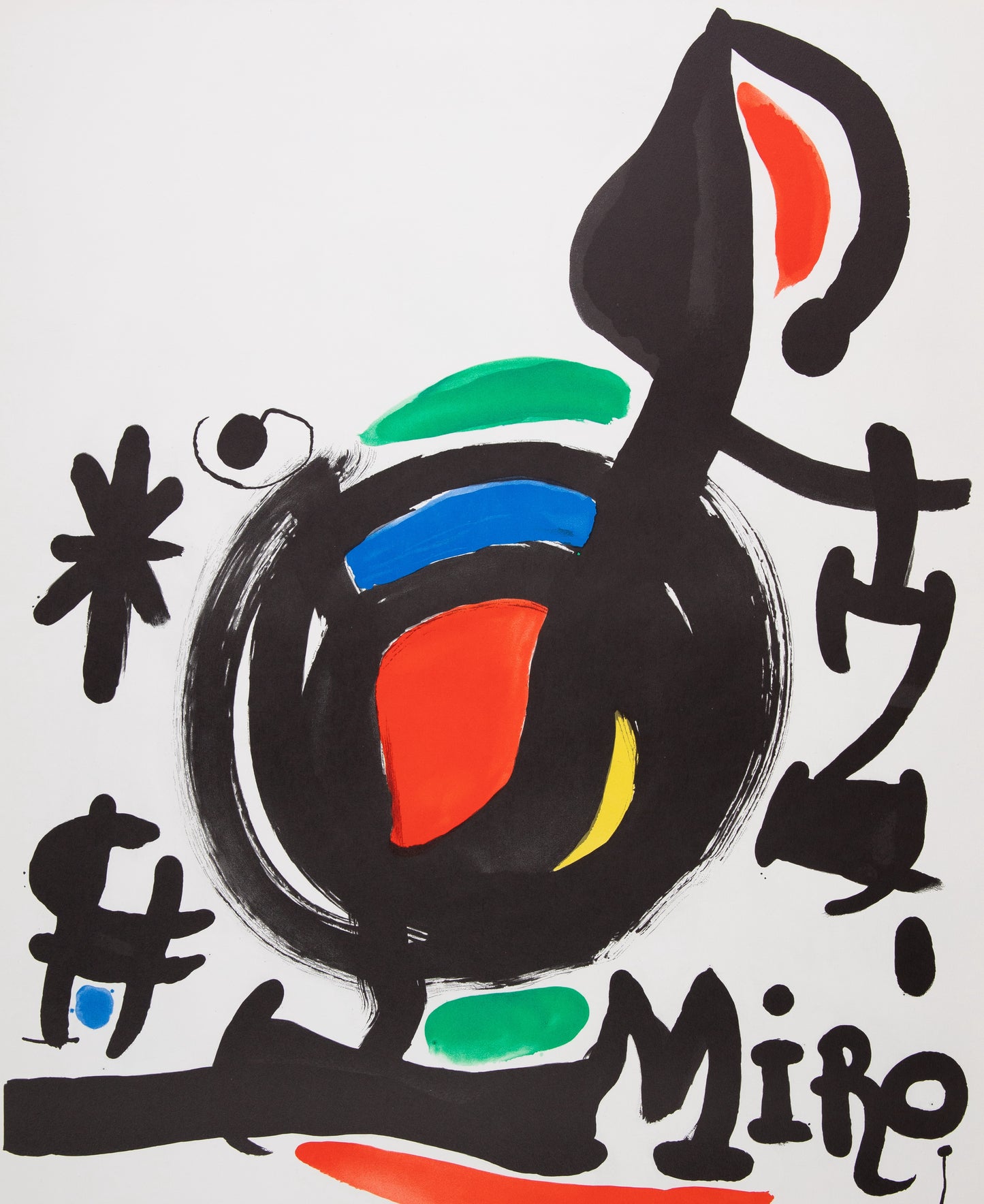 Joan MIRO : Las essencias de la Terra - Lithographie originale signée
