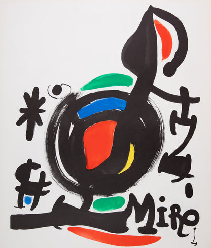Joan MIRO : Las essencias de la Terra - Lithographie originale signée