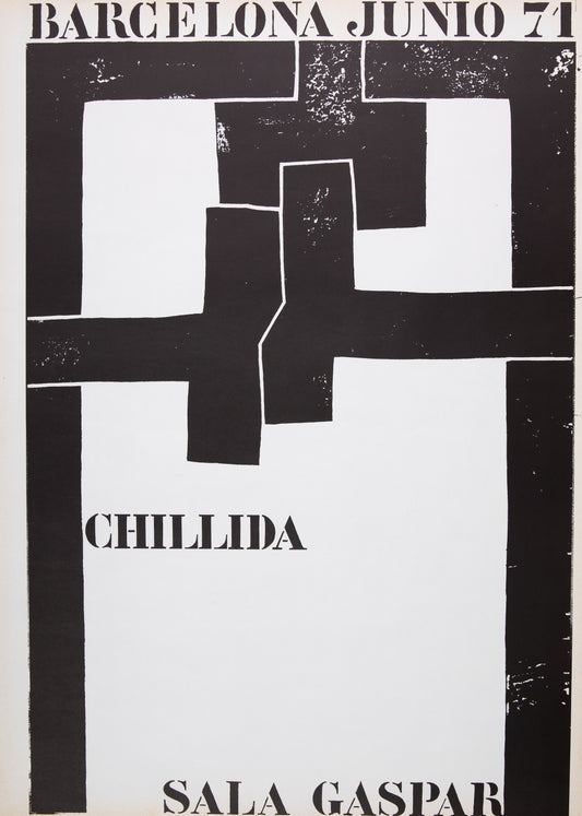 Eduardo CHILLIDA : Exposition 1971 - Lithographie
