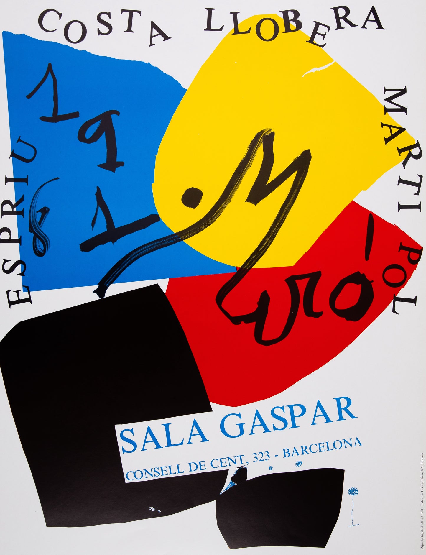 Joan MIRO : Costa Llobera - Affiche originale signée