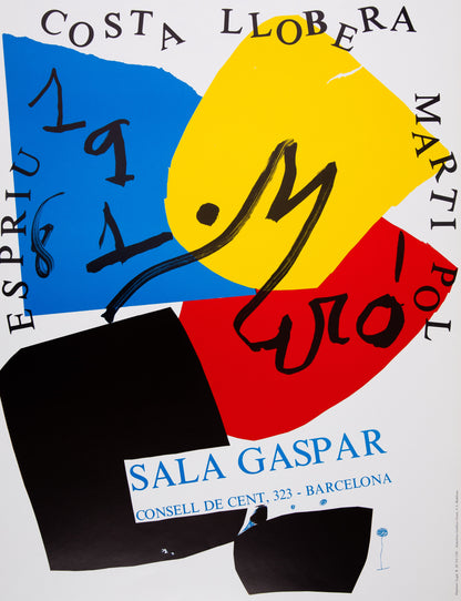 Joan MIRO : Costa Llobera - Affiche originale signée