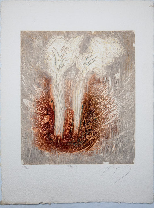 Jean Marie GUINY : Exebia - Gravure originale signée