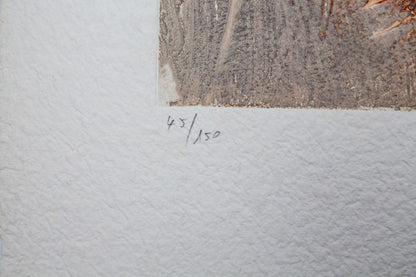 Jean Marie GUINY : Exebia - Gravure originale signée