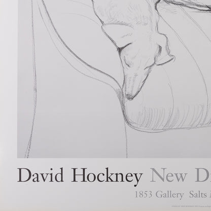 David HOCKNEY : Stanley and Boodge - Affiche originale vintage