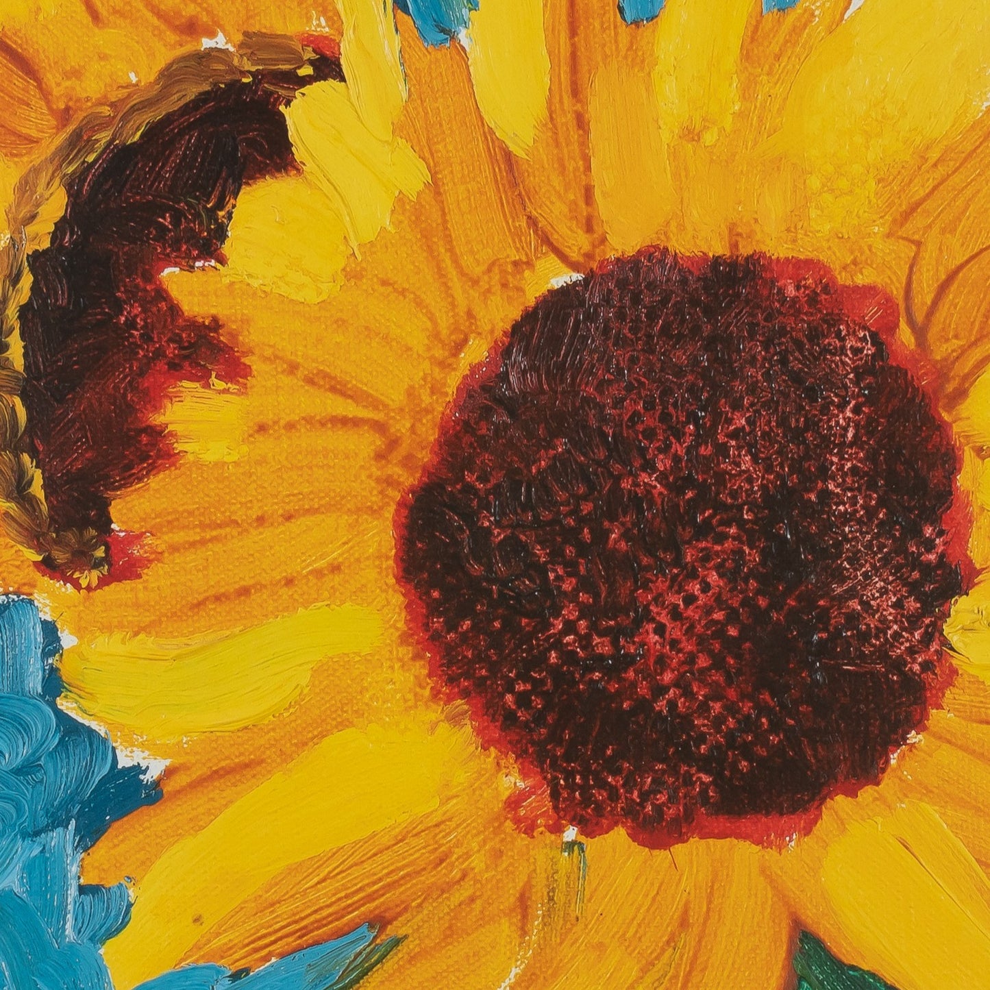 David HOCKNEY : Sunflowers - Affiche originale en couleurs