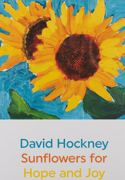David HOCKNEY : Sunflowers - Affiche originale en couleurs