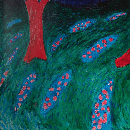 David HOCKNEY : Ravel's Garden - Affiche originale en couleurs