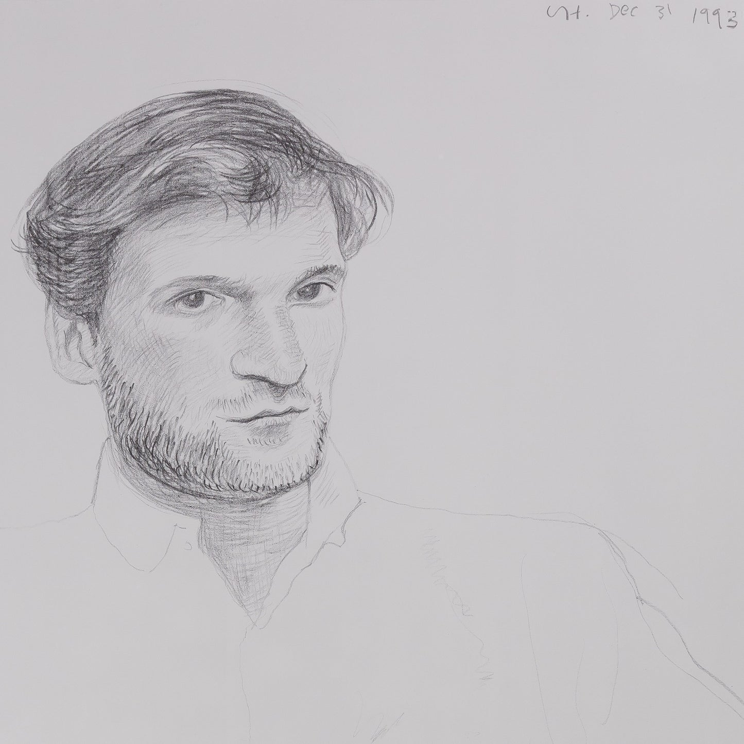 David HOCKNEY : John FITZHERBERT - Affiche originale