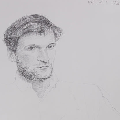 David HOCKNEY : John FITZHERBERT - Affiche originale